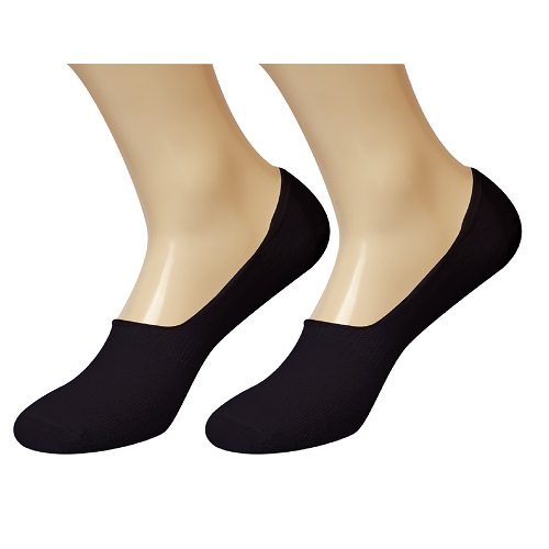 NOSHOW SOCKS BLACK-01 500