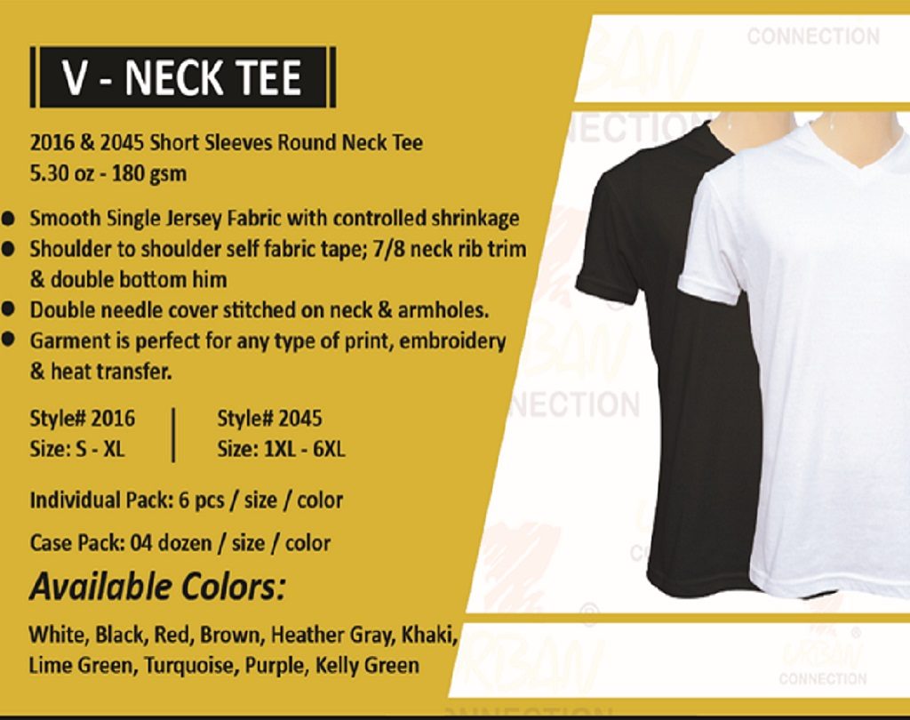 V neck t 1024